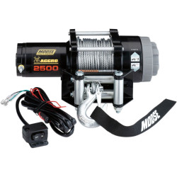PartzBiz HD DS45050759 - Moose 2500 LB Aggro 4 Wheeler ATV 2500 Winch ATV Rope w/ Dash Switch PartzBiz HD DS45050759 - Moose 2500 LB Aggro 4 Wheeler ATV 2500 Winch ATV Rope w/ Dash Switch