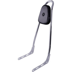 PartzBiz HD MWL-156T-18-WP-CH - Motherwell Chrome Classic 25-1/2" Tall Sissy Bar w/ Pad for 18-Up Harley M8 Softail best new upgrade custom chopper bobber PartzBiz HD MWL-156T-18-WP-CH - Motherwell Chrome Classic 25-1/2" Tall Sissy Bar w/ Pad for 18-Up Harley M8 Softail best new upgrade custom chopper bobber