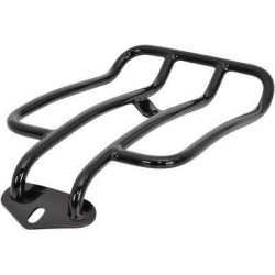 PartzBiz HD MWL-216GB - Motherwell Gloss Black 11" x 6" Solo Luggage Rack Harley XL Sportster 04-Up 1510-0271 592041 MWL-216GB
