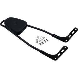 PartzBiz HD MWL-156T-18-WP-GB - Motherwell Gloss Black Classic 25-1/2" Tall Sissy Bar w/ Pad for 18-Up Harley M8 Softail best new upgrade custom chopper bobber PartzBiz HD MWL-156T-18-WP-GB - Motherwell Gloss Black Classic 25-1/2" Tall Sissy Bar w/ Pad for 18-Up Harley M8 Softail best new upgrade custom chopper bobber