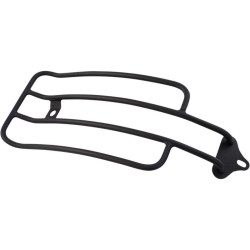 PartzBiz HD MWL-136-18-MB - Motherwell Matte Black 6" Solo Luggage Rack Harley Softail Standard Street Bob 18-Up
