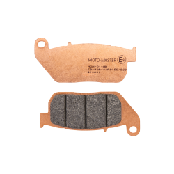 PartzBiz HD DS17213486 - ผ้าเบรคหน้า Moto-Master RoadPro Sintered Metal สำหรับ Harley 04-08 Roadster | 410401-พียู