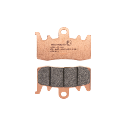 PartzBiz HD DS17213484 - ผ้าเบรคหน้า Moto-Master RoadPro Sintered Metal สำหรับ Harley 19-23 1250 | 408001-พียู