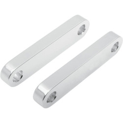 PartzBiz HD DS14100033 - Klock Werks Tire Hugger Chrome Front Fender 16-18 Mounting Blocks Harley FLST - KW05-02-0103-C PartzBiz HD DS14100033 - Klock Werks Tire Hugger Chrome Front Fender 16-18 Mounting Blocks Harley FLST - KW05-02-0103-C