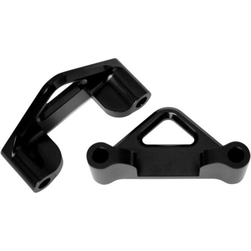 PartzBiz HD: 4408728-Accutronix Hot Legs Bagger Legs Black 1.25" Spacers 5.5" Front Fenders 84-13 | TFS41-EMF125B PartzBiz HD: 4408728-Accutronix Hot Legs Bagger Legs Black 1.25" Spacers 5.5" Front Fenders 84-13 | TFS41-EMF125B
