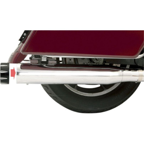 PartzBiz HD: 4408717-Bassani Chrome Quick Change 4 ” Slip On Straight Style Mufflers Harley 17 No Tips | 1F742 PartzBiz HD: 4408717-Bassani Chrome Quick Change 4 ” Slip On Straight Style Mufflers Harley 17 No Tips | 1F742
