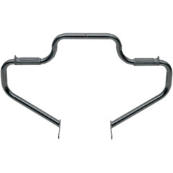 PartzBiz HD DS16240109 - Lindby Gloss Black Front Multibar Engine Guard for Harley FX Softail & Springer 00-14 - BL1311