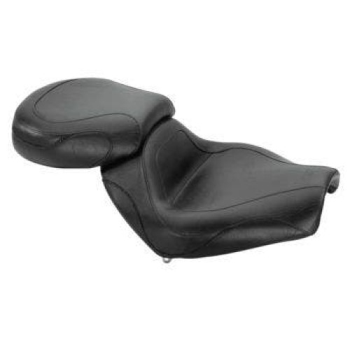 PartzBiz HD: 4408660-Mustang 75851 เบาะ Sport Touring สองชิ้น Kawasaki VN1500-1600 Suzuki VZ1600 489321 0810-0281 08100281