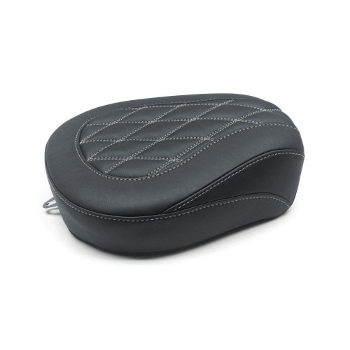 PartzBiz HD: 4408607-Mustang 76648GM Gun Metal Stitch เบาะผู้โดยสารด้านหลัง Wide Tripper Harley FLH 08-21