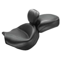 PartzBiz HD MD79351 - Mustang 79351 Black Standard Touring Two Piece w/ Backrest 03-08 Kawasaki VN1600 489327 0810-0430 08100430 PartzBiz HD MD79351 - Mustang 79351 Black Standard Touring Two Piece w/ Backrest 03-08 Kawasaki VN1600 489327 0810-0430 08100430