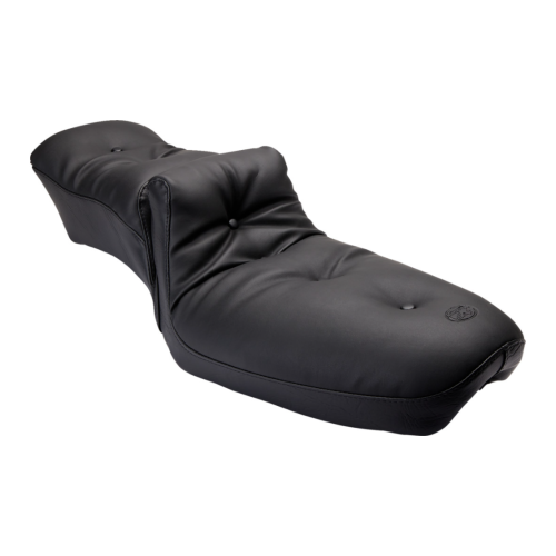 PartzBiz HD: 4408505-Mustang Regal Duke Pillow Seat 4 Harley 96-03 XL W/3.3 Gal Tank | 75116 PartzBiz HD: 4408505-Mustang Regal Duke Pillow Seat 4 Harley 96-03 XL W/3.3 Gal Tank | 75116