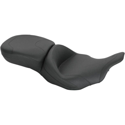 PartzBiz HD: 4408453-Mustang Seats Super Touring Black Vintage Seat for Harley FLHT FLTR 97-07 | 76971 PartzBiz HD: 4408453-Mustang Seats Super Touring Black Vintage Seat for Harley FLHT FLTR 97-07 | 76971