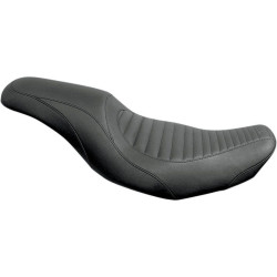 PartzBiz HD MD76715 - Mustang Seats Tuck & Roll Tripper Fastback 2-up Seat Harley FLHR FLHX 97-07 | 76715