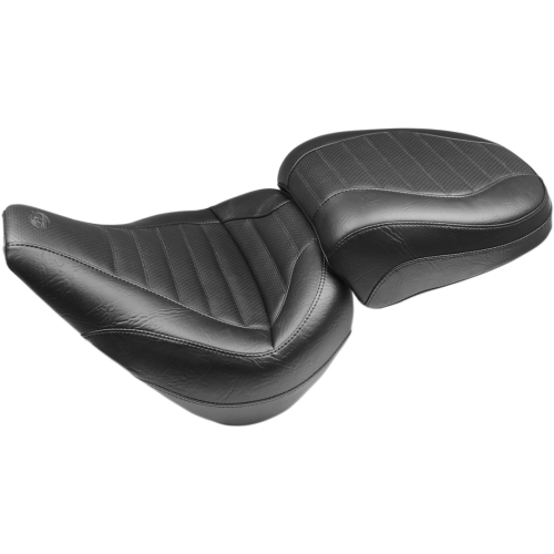 PartzBiz HD: 4408465-Mustang Solo Black Harley Seat W/O Backrest Tuck-N-Roll Stitch 18-23 FXBR/FXBRS | 75031 PartzBiz HD: 4408465-Mustang Solo Black Harley Seat W/O Backrest Tuck-N-Roll Stitch 18-23 FXBR/FXBRS | 75031