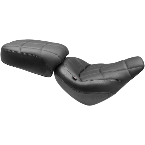 PartzBiz HD: 4408434-Mustang Solo Rear Narrow Black Harley Seat Cube Stitch 18-23 FXBB/FXBBS | 75161 PartzBiz HD: 4408434-Mustang Solo Rear Narrow Black Harley Seat Cube Stitch 18-23 FXBB/FXBBS | 75161