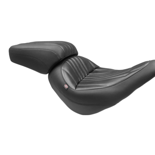 PartzBiz HD: 4408435-Mustang Solo Rear Narrow Black Harley Seat Dagger Stitch 18-23 FLSB/FXLR/FXLRS | 75722