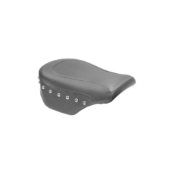 PartzBiz HD MD76501 - Mustang Solo Studded Black Rear 4 Harley 04-21 XL W/ ถัง 3.3 แกลลอน | 76501