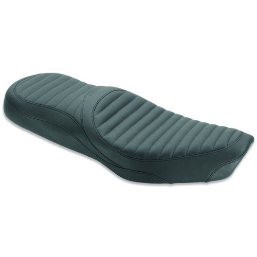 PartzBiz HD: 4408394-Mustang 76827 Black Tuck & Roll Sport Touring One-Piece Seat 01-16 Triumph 489590 0810-1535 08101535