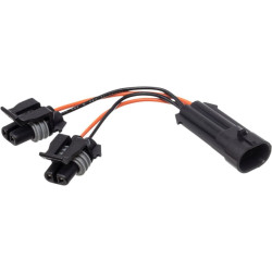 PartzBiz HD DS21201113 - Namz N-IPYH-E Y-Power Adapter Harness Plug n Play Indian Touring 14-17