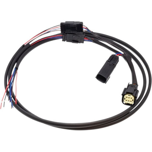 PartzBiz HD: 4408360-Namz N-RBTH-01 Rear Fender Lighting Harness 3-1 Bullet LED Harley 10-13