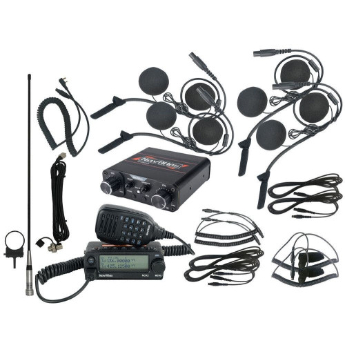PartzBiz HD: 4408247-NavAtlas 4 Person In-Helmet Communication Package Intercom Headset & Radio PartzBiz HD: 4408247-NavAtlas 4 Person In-Helmet Communication Package Intercom Headset & Radio