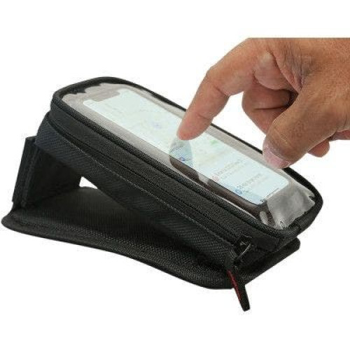 PartzBiz HD: 4408255-Nelson-Rigg Tank Bag Route 1 Magnetic Phone Holder Black NR-50 3502-0334 35020334 Motorcycle Tail Seat Cargo Bag Luggage storage travel accessories best for dog cat touring electra road street glide king softail heritage slim fat boy bob goldwing hon