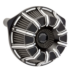 PartzBiz HD AN18-943 - Arlen Ness Black Inverted Series 10-Gauge Stage 1 เครื่องฟอกอากาศ Harley 99-15 T/C | 18-943 PartzBiz HD AN18-943 - Arlen Ness Black Inverted Series 10-Gauge Stage 1 เครื่องฟอกอากาศ Harley 99-15 T/C | 18-943