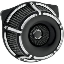 PartzBiz HD AN18-925 - Arlen Ness Inverted Slot Track Black Cut Stage 1 Air Cleaner Harley XL 91-15 | 18-925 PartzBiz HD AN18-925 - Arlen Ness Inverted Slot Track Black Cut Stage 1 Air Cleaner Harley XL 91-15 | 18-925