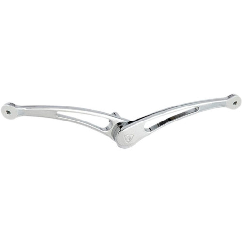 PartzBiz HD: 4408206-Arlen Ness Radius Chrome Heel Toe Shifter Levers Harley Touring & FL Softail | 19-790