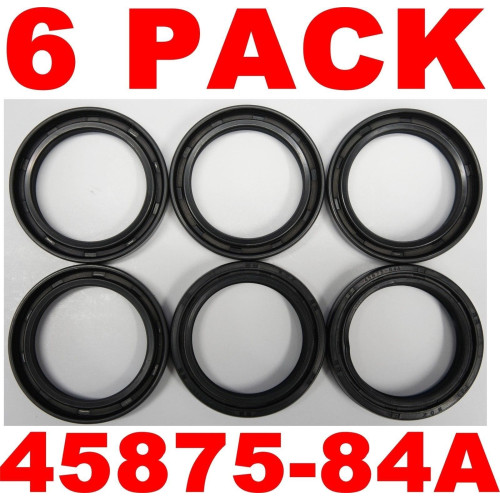 PartzBiz HD: 4408212-ใหม่ 6 แพ็คชุด 41 มม.ด้านหน้าส้อมซีล Harley Touring 84-up Repl OE #45875-84 PartzBiz HD: 4408212-ใหม่ 6 แพ็คชุด 41 มม.ด้านหน้าส้อมซีล Harley Touring 84-up Repl OE #45875-84