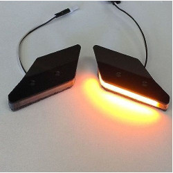 PartzBiz HD TR578748 - New Rage Cycles 1299-MBO Black Mirror Block-Off LED Signals 15-18 1299 Panigale best new turn signal lighting upgrade replacement custom Ducati PartzBiz HD TR578748 - New Rage Cycles 1299-MBO Black Mirror Block-Off LED Signals 15-18 1299 Panigale best new turn signal lighting upgrade replacement custom Ducati