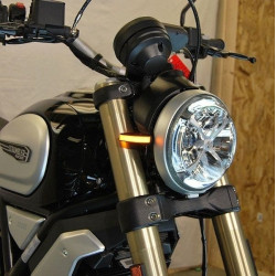 PartzBiz HD TR578969 - New Rage Cycles Front Amber LED Turn Signal Light Pair '18 Ducati Scrambler 1100 Best new upgrade replacement turn signals light indicator custom 578935 PartzBiz HD TR578969 - New Rage Cycles Front Amber LED Turn Signal Light Pair '18 Ducati Scrambler 1100 Best new upgrade replacement turn signals light indicator custom 578935