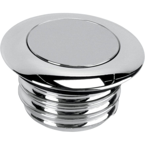PartzBiz HD: 4408117-Chrome Non-Vented Pop Up Screw In Gas Cap for Harley L96-15 2.36" OD | 0703-0292 PartzBiz HD: 4408117-Chrome Non-Vented Pop Up Screw In Gas Cap for Harley L96-15 2.36" OD | 0703-0292