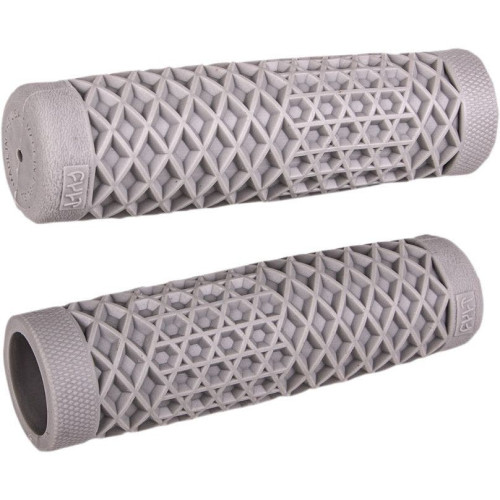 PartzBiz HD: 4408128-ODI B02VTG Grey Vans Rubber 1" Dia. 5" Length Motorcycle Handlebar Grips Harley best new chopper bobber classic upgrade replacement custom