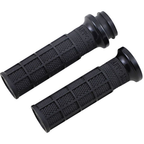 PartzBiz HD: 4408100-ODI Harley Hart-Luck Signature V-Twin Black Grips Harley w/ Cable Throttle 84-Up PartzBiz HD: 4408100-ODI Harley Hart-Luck Signature V-Twin Black Grips Harley w/ Cable Throttle 84-Up