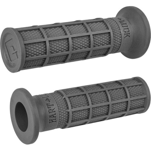 PartzBiz HD: 4408106-ODI Hart-Luck Signature Full-Waffle Slip-On Grips 1" Graphite Harley & Custom PartzBiz HD: 4408106-ODI Hart-Luck Signature Full-Waffle Slip-On Grips 1" Graphite Harley & Custom