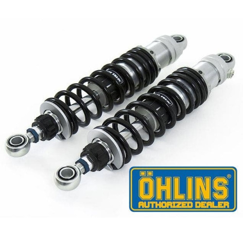 PartzBiz HD: 4408057-Ohlins HD159 V-Twin STX36 Anodized Shocks 13" Adjustable Harley Touring 90-Up