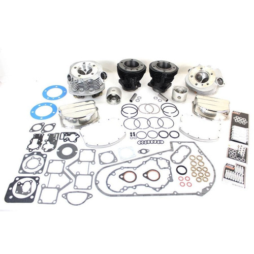 PartzBiz HD: 4408033-OHO Panhead ชุดกระบอกสูบและหัวท้ายพร้อมปะเก็น Harley Panhead 63-84 PartzBiz HD: 4408033-OHO Panhead ชุดกระบอกสูบและหัวท้ายพร้อมปะเก็น Harley Panhead 63-84