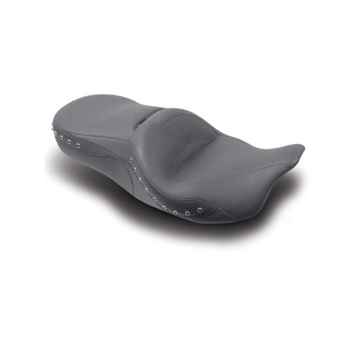 PartzBiz HD: 4408038-One Piece Black Studded Sport Touring Seat Harley Touring 08-13 | 76030 PartzBiz HD: 4408038-One Piece Black Studded Sport Touring Seat Harley Touring 08-13 | 76030