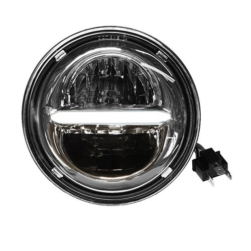 PartzBiz HD: 4407991-Pathfinder LED HD5CLC Chrome Classic 5.75" Headlight Universal Plug n Play High Output Bright DRL Motorcycle Power Sports Harley Custom 226-0102 2260102 PartzBiz HD: 4407991-Pathfinder LED HD5CLC Chrome Classic 5.75" Headlight Universal Plug n Play High Output Bright DRL Motorcycle Power Sports Harley Custom 226-0102 2260102