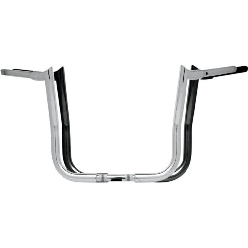 PartzBiz HD: 4407947-Paul Yaffe Bagger Nation 12" Chrome Monkey Bar Handlebar Kit Harley FLH ABS | MBB-125-C Kit
