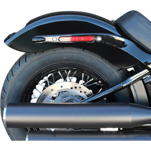 PartzBiz HD: 4407936-Paul Yaffe Bagger Nation Black Rear Fender w/ Recessed Tag 18-Up Harley Softail PartzBiz HD: 4407936-Paul Yaffe Bagger Nation Black Rear Fender w/ Recessed Tag 18-Up Harley Softail
