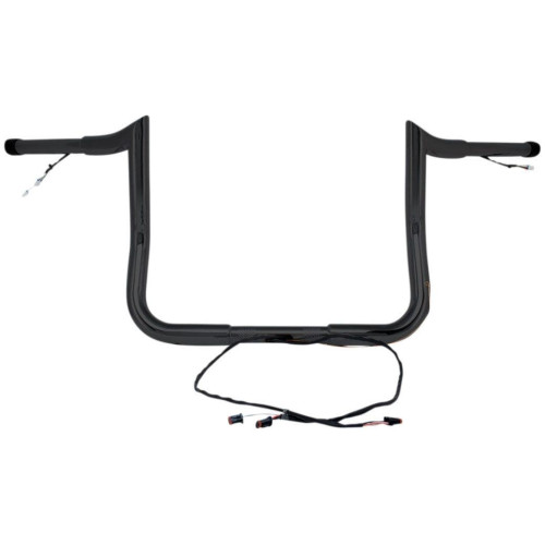 PartzBiz HD: 4407901-Paul Yaffe Bagger Nation Black Wired แฮนด์ลิง 8” Harley Touring 14-Up PartzBiz HD: 4407901-Paul Yaffe Bagger Nation Black Wired แฮนด์ลิง 8” Harley Touring 14-Up