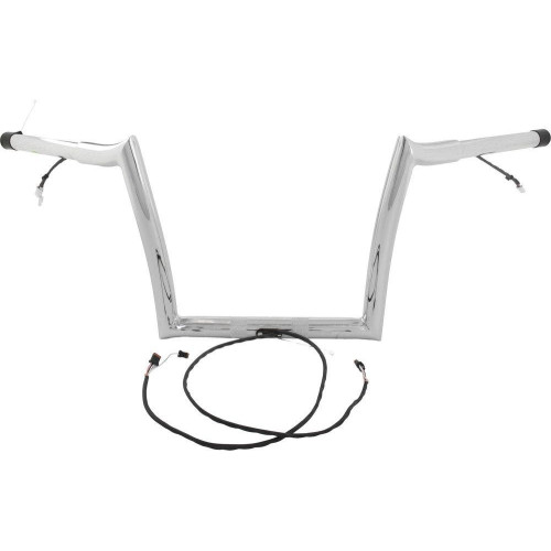 PartzBiz HD: 4407908-Paul Yaffe Bagger Nation Chrome 12 ” OE Monkey Bar Pre Wired Harley FLTR 15-Up 827-05615 OEMPW-15L-12 C ELECTRA ROAD STREET GLIDE KING ดีที่สุดสำหรับประสิทธิภาพ CUSTOM DAVIDSON