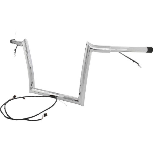 PartzBiz HD: 4407911-Paul Yaffe Bagger Nation Chrome 14 ” OE Monkey Bar Pre Wired Harley FLTR 15-Up 827-05617 OEMPW-15L-12 C ELECTRA ROAD STREET GLIDE KING ดีที่สุดสำหรับประสิทธิภาพ CUSTOM DAVIDSON