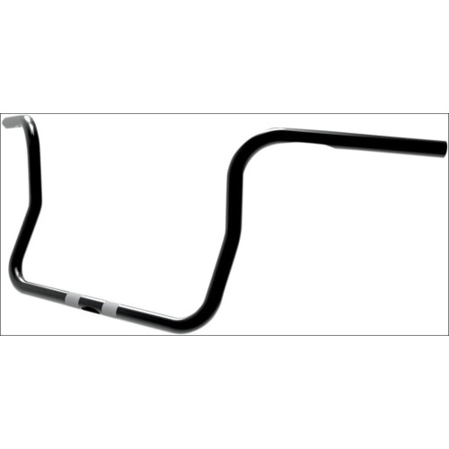 PartzBiz HD: 4407860-Paul Yaffe Bagger Nation 51530510BK Black 10" Rise 1" Classic Bagger Apes Handlebars 99-18 Harley Touring Dresser FLHT FLHX 06011819 0601-1819 PartzBiz HD: 4407860-Paul Yaffe Bagger Nation 51530510BK Black 10" Rise 1" Classic Bagger Apes Handlebars 99-18 Harley Touring Dresser FLHT FLHX 06011819 0601-1819