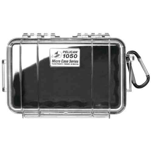 PartzBiz HD: 4407851-Pelican 1050 Black & Clear Micro Case Portable Electronics Cameras Cell Phones | 1050-025-100