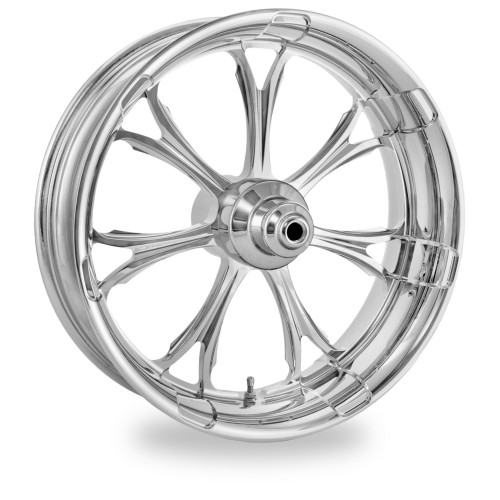 PartzBiz HD: 4407780-Performance Machine 17” ชุดยางล้อหลัง Chrome Paramount Harley 09- ABS | เครื่องสมรรถนะ