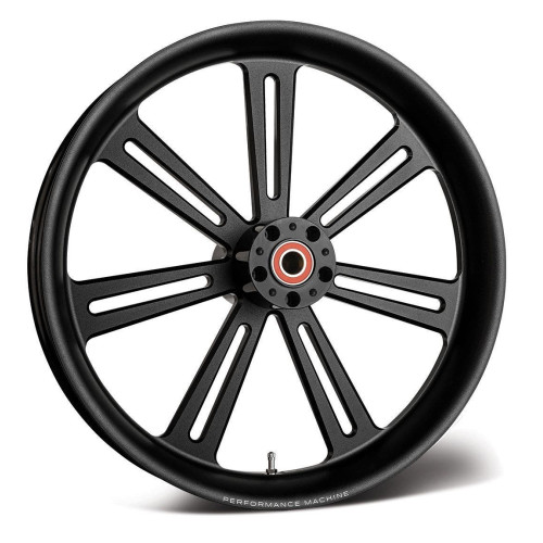 PartzBiz HD: 4407636-Performance Machine Black Sierra Front Wheel 21x3.5 No ABS Dual Disc Touring 08-Up PartzBiz HD: 4407636-Performance Machine Black Sierra Front Wheel 21x3.5 No ABS Dual Disc Touring 08-Up