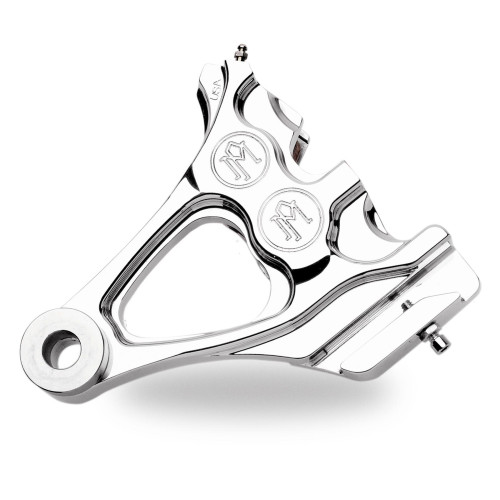 PartzBiz HD: 4407564-Performance Machine Chrome Rear Brake Integrated Caliper Harley Softail 00-07 - 1274-0076-CH